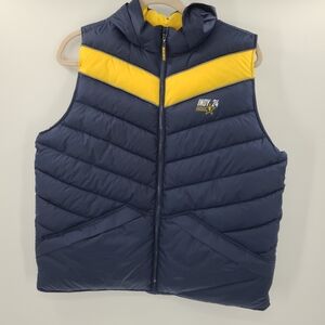 NBA All Star 2024 Indy‎ Indianapolis Puffer Volunteer Vest Size XL Pacers